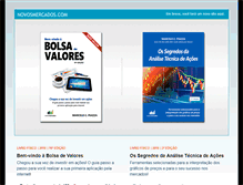 Tablet Screenshot of novosmercados.com